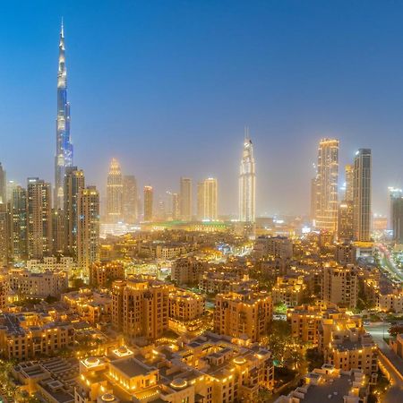 Nouveau Art Deco 3Br With Burj & Canal Views Дубай Экстерьер фото